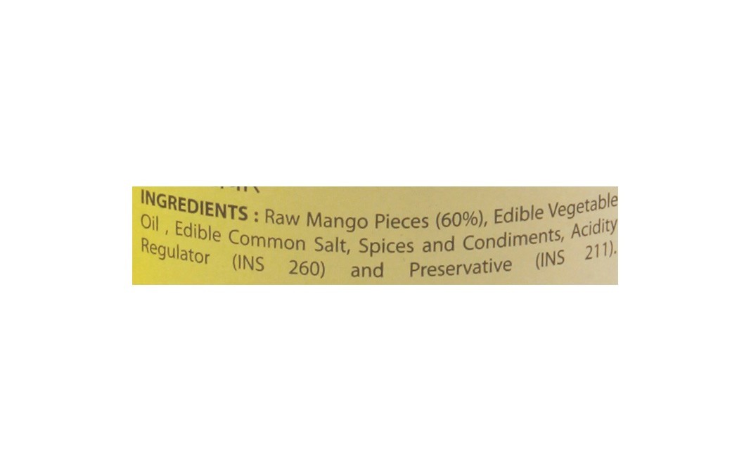 Nilon's Premium Khana Khazana Mango Pickle    Plastic Jar  1 kilogram